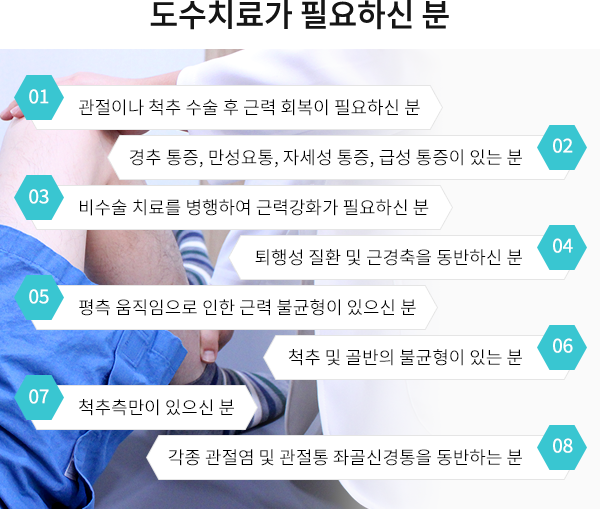 도수치료가 필요하신 분
